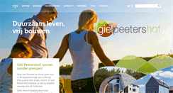 Desktop Screenshot of gielpeetershof.nl